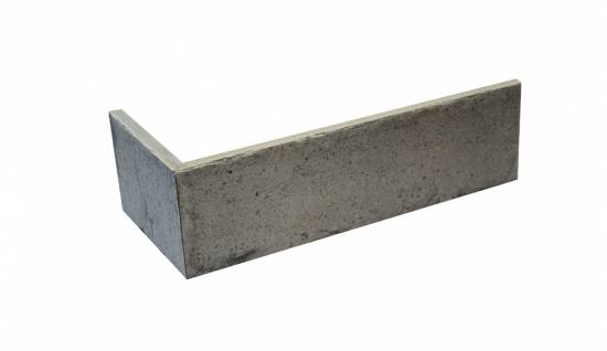Угловой элемент Interbau Brick Loft INT 575 Felsgrau 240/115x40x71 мм NF
