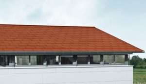 Алюминиевая кровля  Кровельный лист R.16 13 Натуральный Prefa