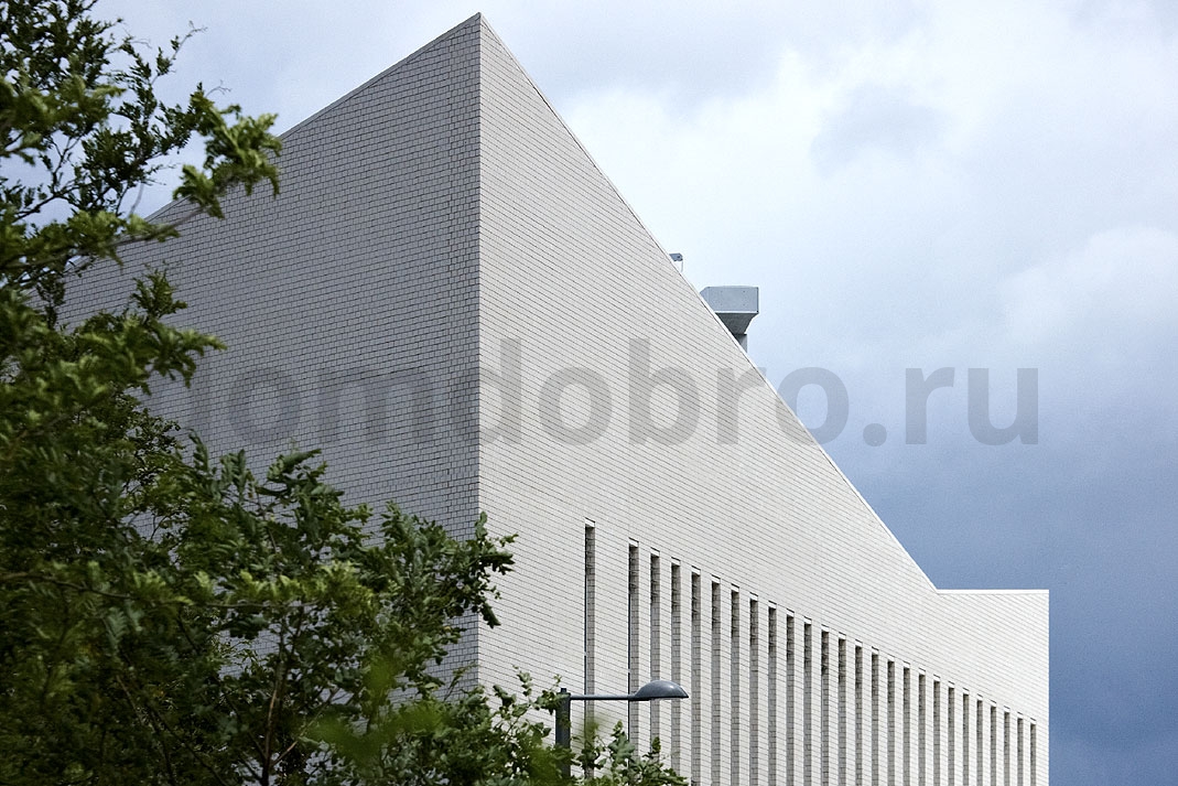 Клинкерная плитка для фасада от Roben Oslo Perlweiss