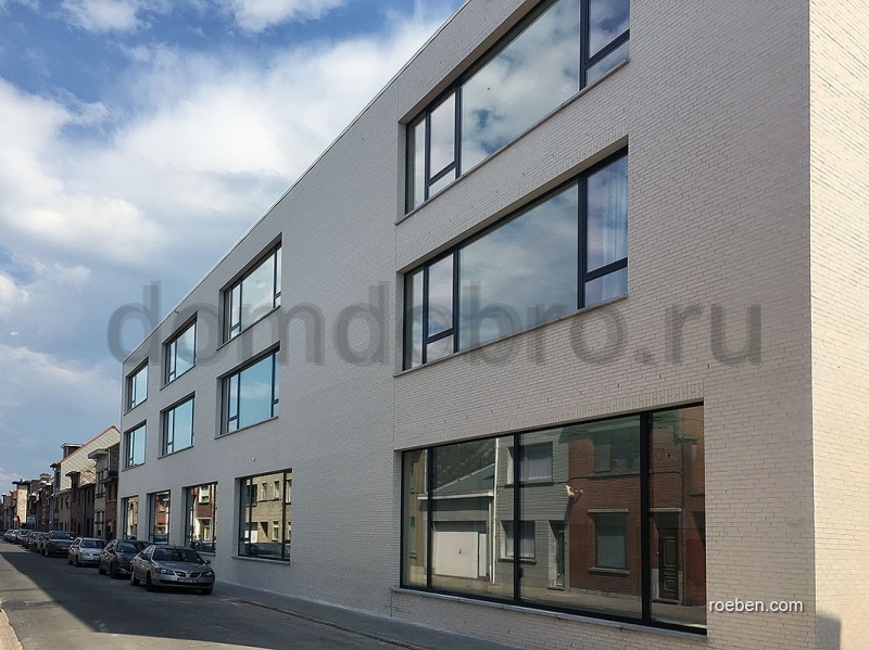 Клинкерная плитка для фасада от Roben Oslo Perlweiss