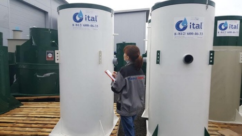 Аэрационная установка для очистки сточных вод Итал Био (Ital Bio)  Антей 3 Лонг ПР