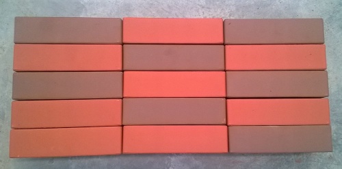 Облицовочный кирпич Магма Красный пустотелый - 250x120x65 мм