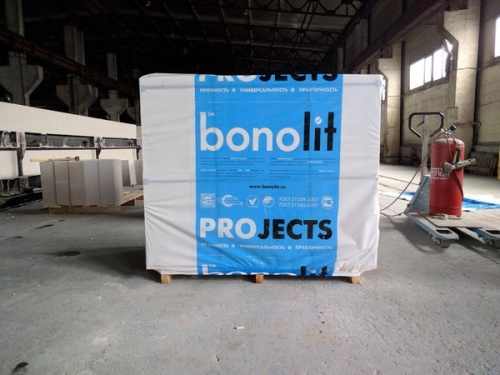 Газобетонные блоки Bonolit Projects 600х250х250 B3,5 D500